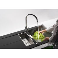 Гранітна кухонна мийка Schock Cristadur Opus D150 оборотна, колір на вибір