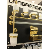 Стакан для зубных щёток настенный Langberger Classic Gold 2112211B-PVDG