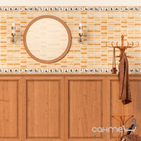 Плитка керамічна Інтеркерама MADERA стіна коричнева світла 2335 51 031 (під мозаїку)