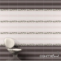 Плитка керамічна Інтеркерама CAMELIA стіна сіра світла 2340 19 071