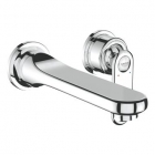 Смеситель для раковины на два отверстия Grohe Veris 19342000