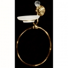 Кольцо для полотенец с мыльницей Pacini & Saccardi London Swarovski 30082/O/SW золото