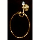 Кольцо для полотенец Pacini & Saccardi London Swarovski 30087/O/SW золото
