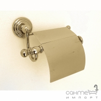 Держатель для туалетной бумаги с крышкой Pacini & Saccardi London Swarovski 30089/O/SW золото