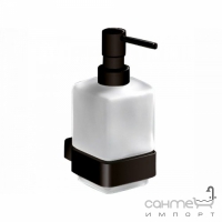 Емкость для жидкого мыла Gedy Lounge 5481-M4 цвет черный