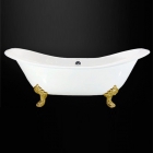 Чугунная ванна Devit Charlestone 17278142 с ножками золото