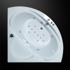 Гидромассажная ванна Devit Fresh Lux с аэро, подсветкой и панелью 15031121A