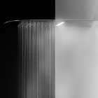 Верхний душ TONDO 200 с белой подсветкой Gessi Tremillimetri 33055/238 Зеркальная Сталь