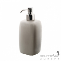 Емкость для жидкого мыла Gedy Petra 5281-XX цвета серый и белый