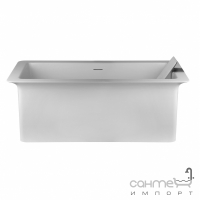 Окремостояча ванна із матеріалу Cristalplant Gessi iSpa 42015/521 білий матовий Cristalplant