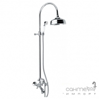 Змішувач для ванни з душовою колоною Emmevi Deco Classic CR1261181 хром