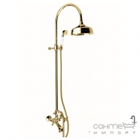 Смеситель для ванны с душевой колонной Emmevi Deco Classic OR1261181 золото