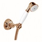Ручной душ с держателем и шлангом Emmevi Deco-Tiffany RA110 медь