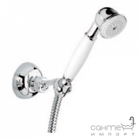 Ручной душ с держателем и шлангом Emmevi Deco-Tiffany CR110 хром