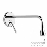 Смеситель встраиваемый с изливом, внешняя часть Gessi Goccia 33690/031 Хром