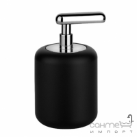 Дозатор настольный Gessi Goccia Accessories 38038 Белый CN и Черный XL/Черная керамика GRES 