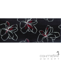 Плитка Ceramika-Konskie Verona inserto 20x50 (цветы)