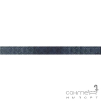 Бордюр Ceramika-Konskie Paris black 4х50