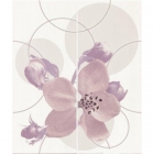 Плитка настенная, цветочный декор 2x(25x60) Ceramika Color Spring Cream (бежевая)