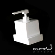 Дозатор для жидкого мыла настенный Gessi Rettangolo 20813 Белый XL и Черный XL/Белая керамика 