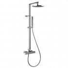 Термостатический смеситель с верхним душем Gessi Ovale 21631/149 Finox