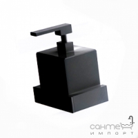 Дозатор для жидкого мыла настенный Gessi Rettangolo 20814 Белый XL и Черный XL/Черная керамика 