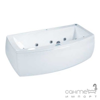 Гідромасажна прямокутна ванна 180x90 PoolSpa Quarzo PLATINUM PHPJ4..KPLC0090