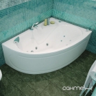 Гідромасажна ванна із врізним змішувачем Triton Кайлі ліва
