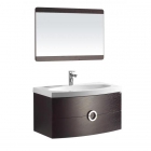 Комплект мебели для ванной комнаты с зеркалом Orans 2812 (цвет carbon) (уценка)