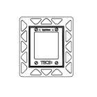 Монтажна рамка для встановлення скляних панелей TECEloop Urinal на рівні стіни TECE 9.242.646 біла