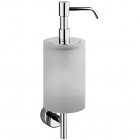 Дозатор для жидкого мыла настенный Gessi Minix 15513/149 Finox/Сатинированное стекло