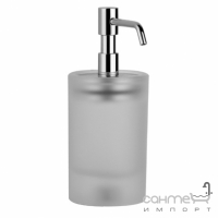 Дозатор для жидкого мыла настольный Gessi Trasparenze-Riflessi 37337/031 Хром/Сатинированное стекло