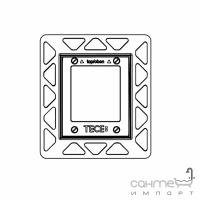 Монтажна рамка для встановлення скляних панелей TECEloop Urinal на рівні стіни TECE 9.242.648 позолочена