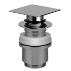 Автоматический донный клапан для раковины Stop&Go Gessi 29077 Хром шлифованный и Finox