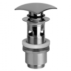 Автоматический донный клапан для раковины Stop&Go Gessi 29084 Хром шлифованный и Finox