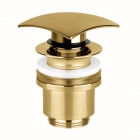 Автоматический донный клапан для раковины Stop&Go Gessi 29085/080 Золото CCP