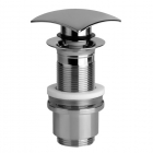 Автоматический донный клапан для раковины Stop&Go Gessi 29086 Хром шлифованный и Finox