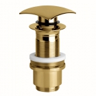 Автоматический донный клапан для раковины Stop&Go Gessi 29086/080 Золото CCP