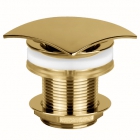 Донный клапан свободного слива Gessi 29087/080 Золото CCP