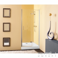 Душова шторка з дверцятами дверей Kolpa-San Terra TV/S 100 D silver
