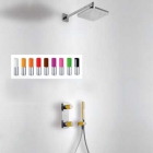 Термостатичний душовий гарнітур, що вбудовується Tres Loft Colors 200.250.05* Кольори/Хром