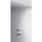 Термостатичний душовий гарнітур, що вбудовується, верхній душ двопозиційний Tres Slim-Tres 007.865.01 Хром