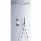 Термостатичний душовий гарнітур, що вбудовується Tres Max-Tres 061.175.02 Хром