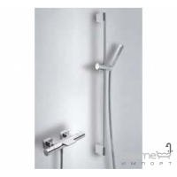 Змішувач для ванни термостатичний з душовою лійкою та штангою Tres Loft-Tres 200.174.02 Хром
