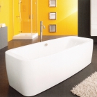 Прямокутна гідромасажна ванна Kolpa-San Othello 185 Water S (сенсор) на каркасі з панеллю