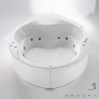 Кутова гідромасажна ванна Kolpa-San Opera 180T Water S (сенсор) на каркасі