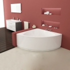 Кутова гідроаеромасажна ванна Kolpa-San Volante 140 Luxus (сенсор) на каркасі