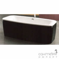 Прямокутна аеромасажна ванна Kolpa-San Othello 185 FS Black&White Air (сенсор)
