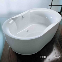 Овальная гидромассажная ванна Kolpa-San Gloriana 190 Water S (сенсор) на каркасе