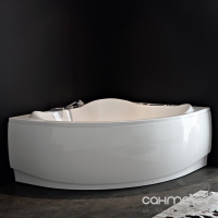 Угловая гидро-аэромассажная ванна Kolpa-San Loco 150 Luxus (сенсор) на каркасе
